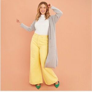 TJD Reina Cable Knit Cardigan Plus